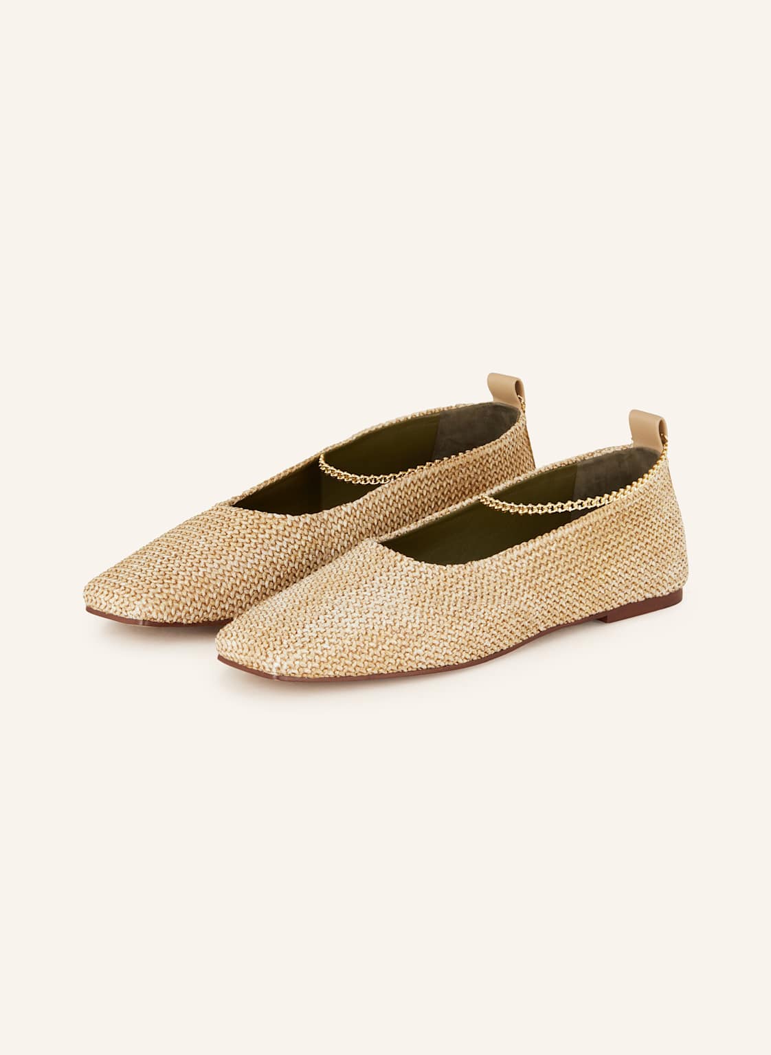 Maria Luca Ballerinas Augusta beige von MARIA LUCA