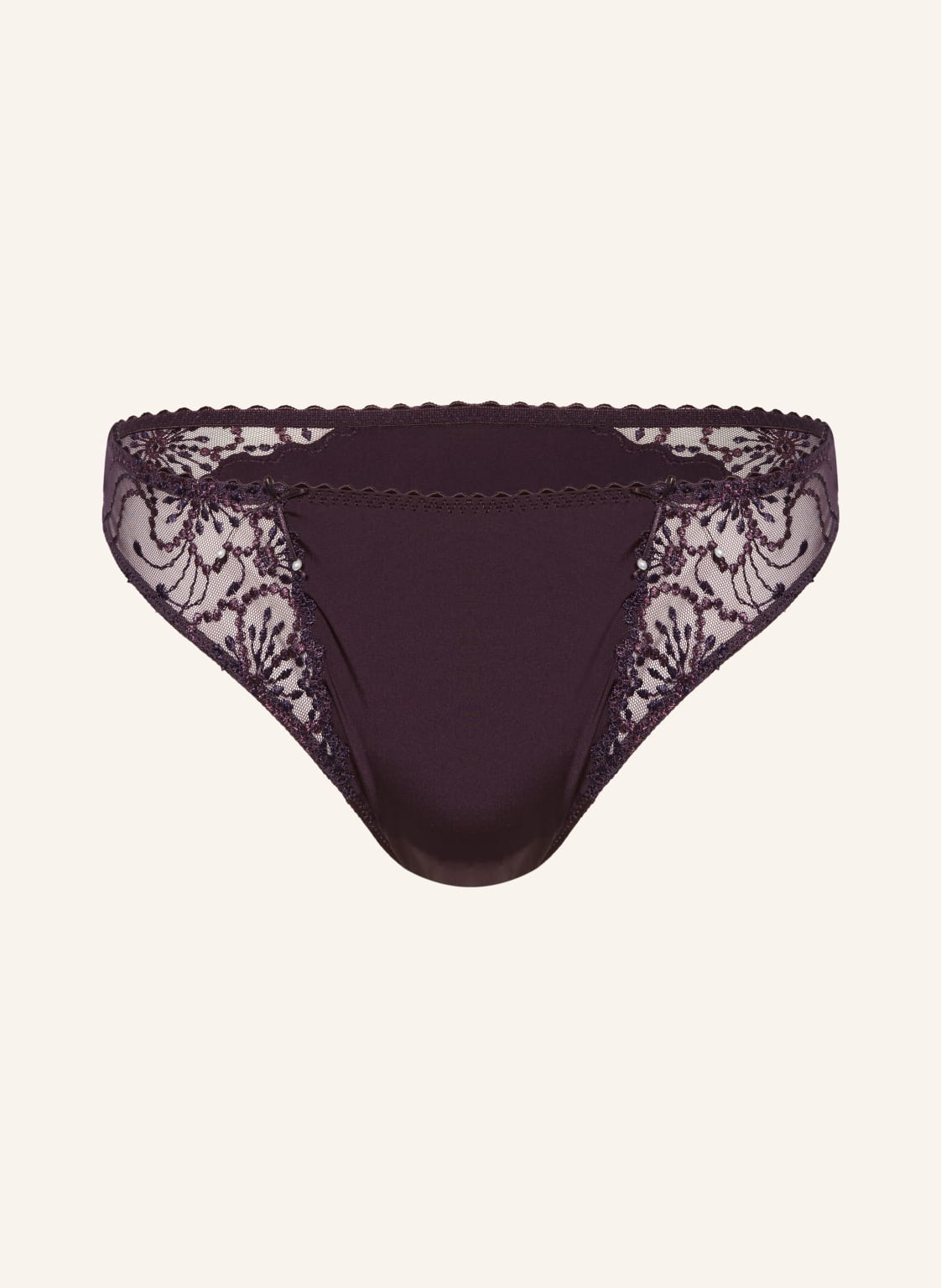 Marie Jo Slip Jane Mit Schmuckperlen lila von MARIE JO