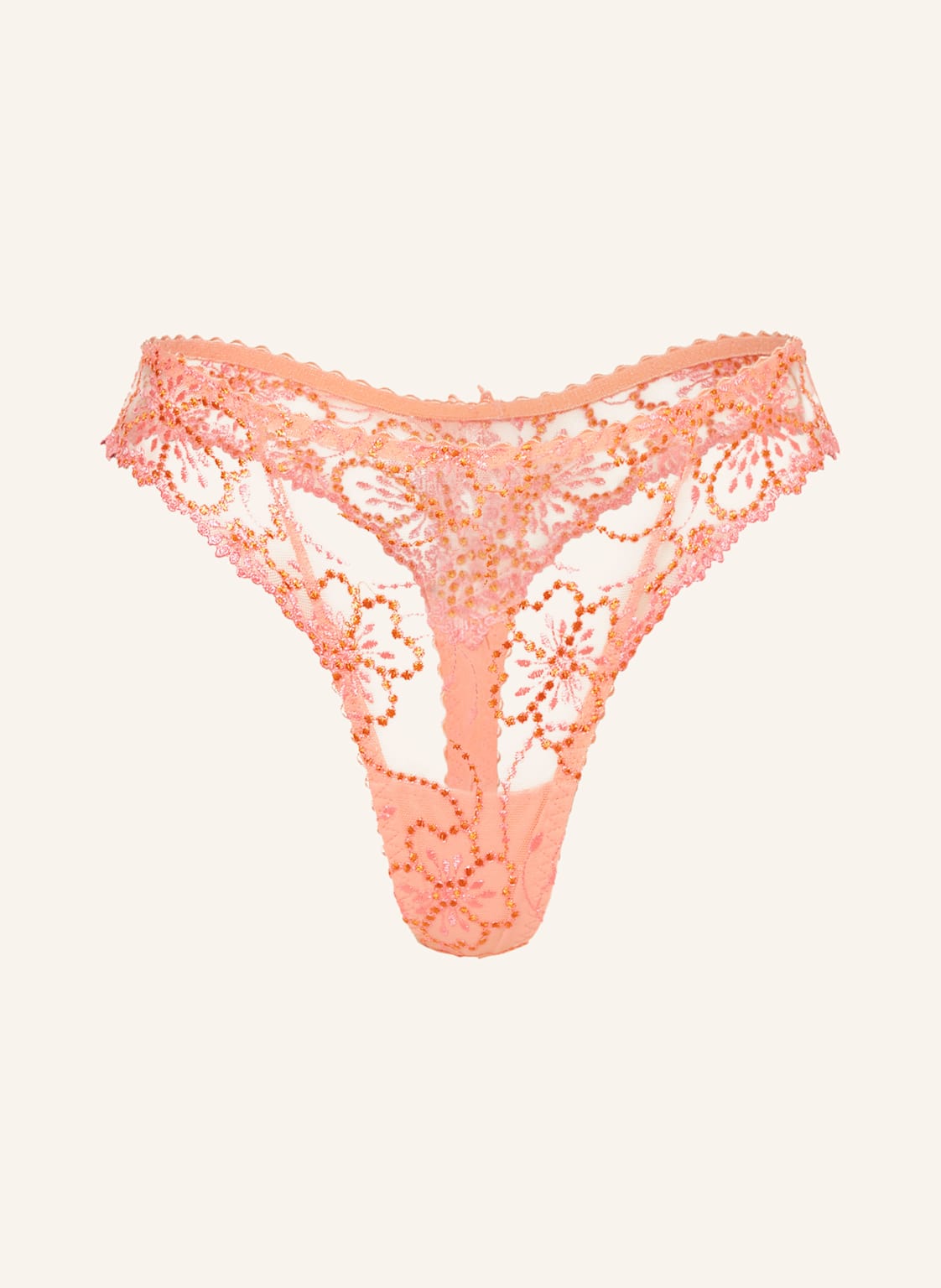 Marie Jo String Jane Mit Schmuckperlen orange von MARIE JO