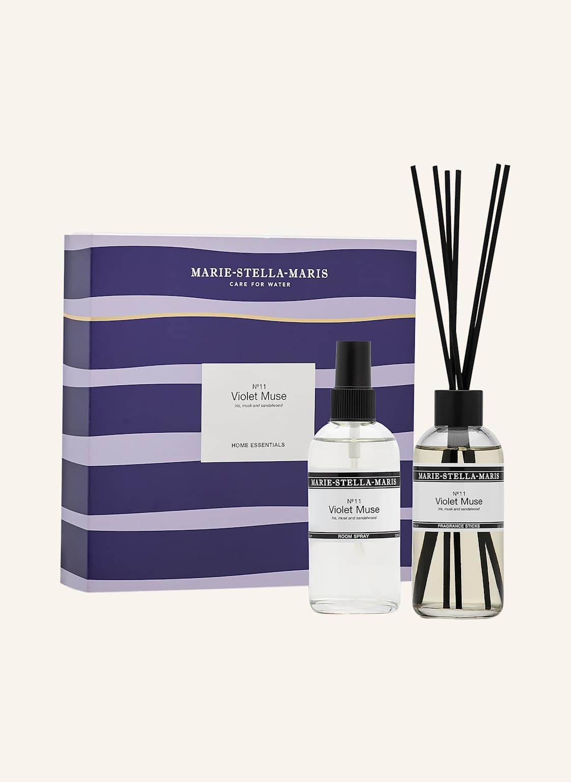 Marie-Stella-Maris Raumduft-Set Violet Muse transparent von MARIE-STELLA-MARIS