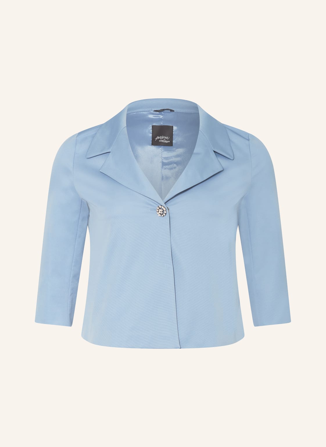 Marina Rinaldi Persona Blazer Nastro Mit 3/4-Arm blau von MARINA RINALDI PERSONA