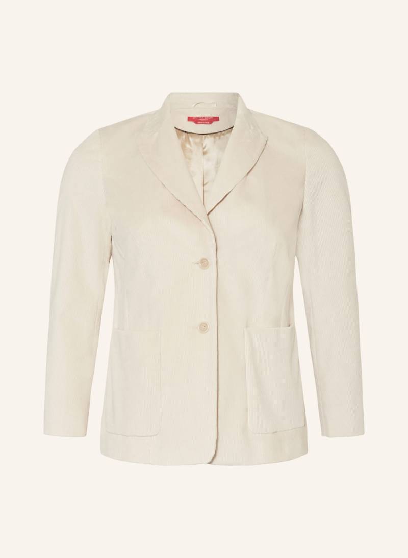 Marina Rinaldi Sport Cordblazer Venusia beige von MARINA RINALDI SPORT