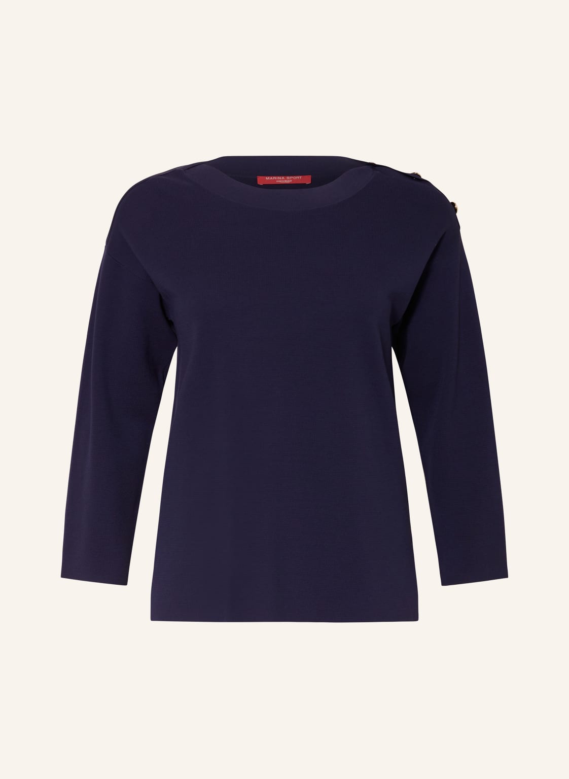 Marina Rinaldi Sport Pullover Borbone blau von MARINA RINALDI SPORT