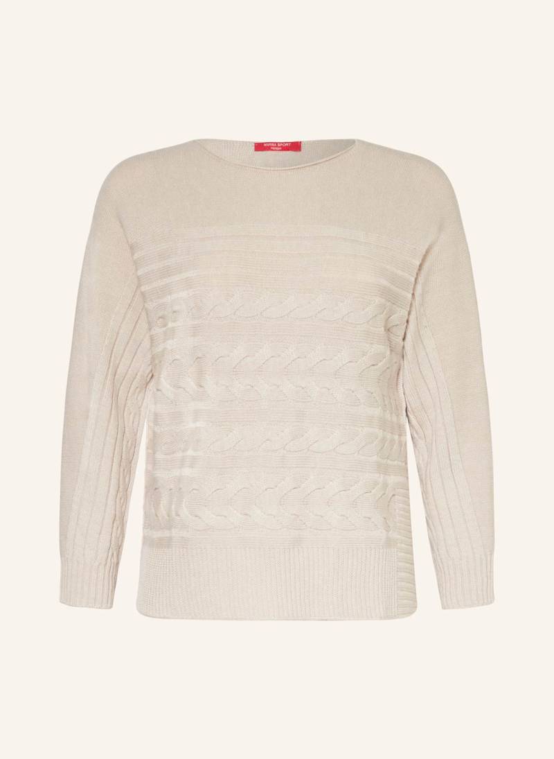 Marina Rinaldi Sport Pullover Damara beige von MARINA RINALDI SPORT