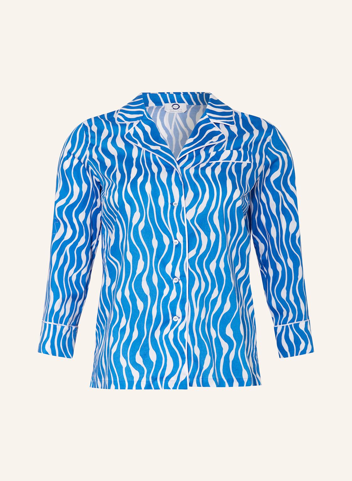 Marina Rinaldi Voyage Bluse Fresis blau von MARINA RINALDI VOYAGE