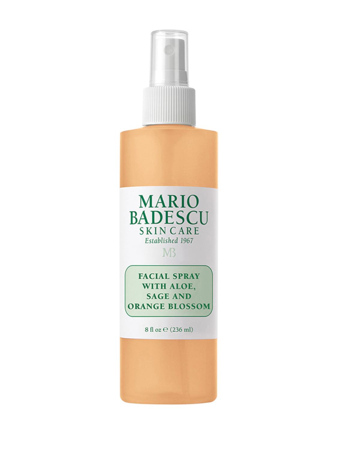 Mario Badescu Facial Spray With Aloe, Sage & Orange Blossom Face Mist 236 ml von MARIO BADESCU