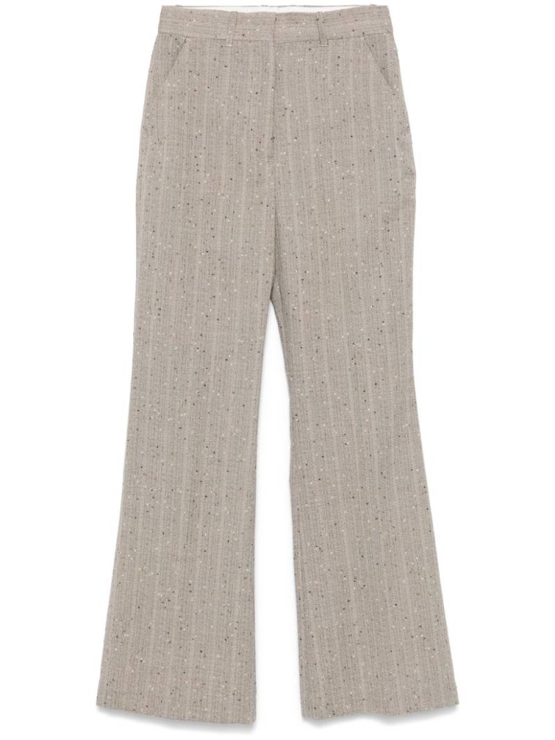 MARK KENLY DOMINO TAN split-ankle trousers - Neutrals von MARK KENLY DOMINO TAN