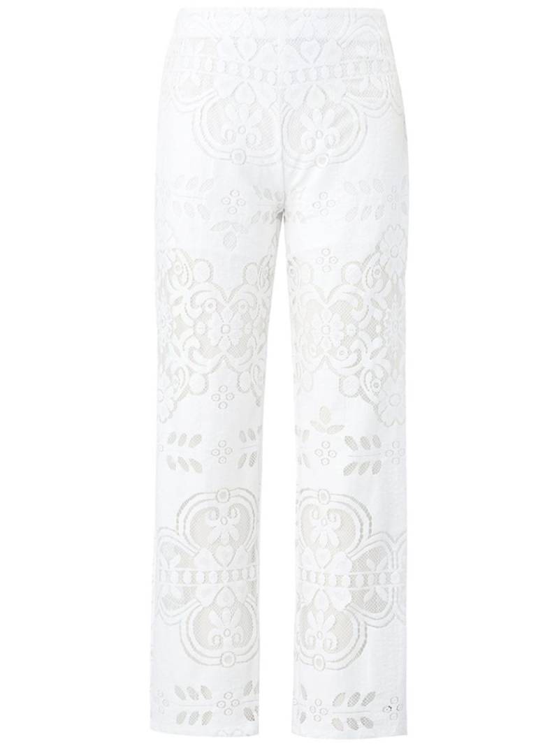 MARLO Estelle lace trousers - White von MARLO