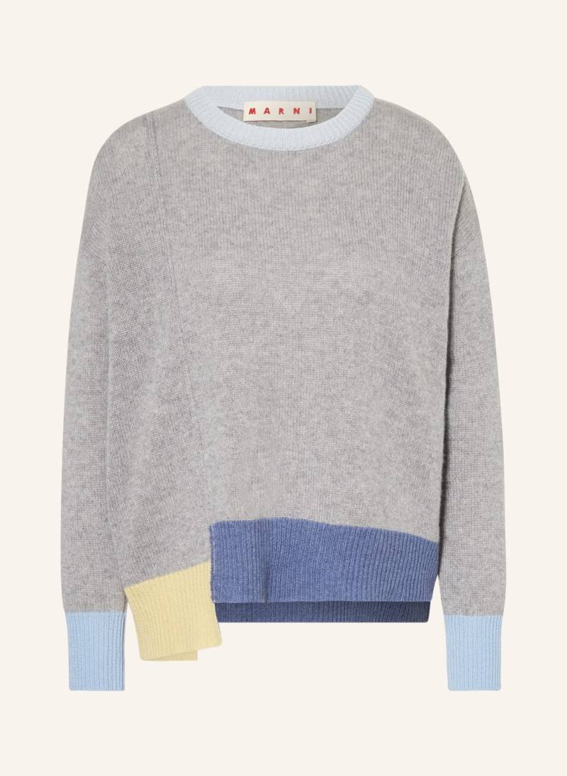 Marni Cashmere-Pullover grau von MARNI