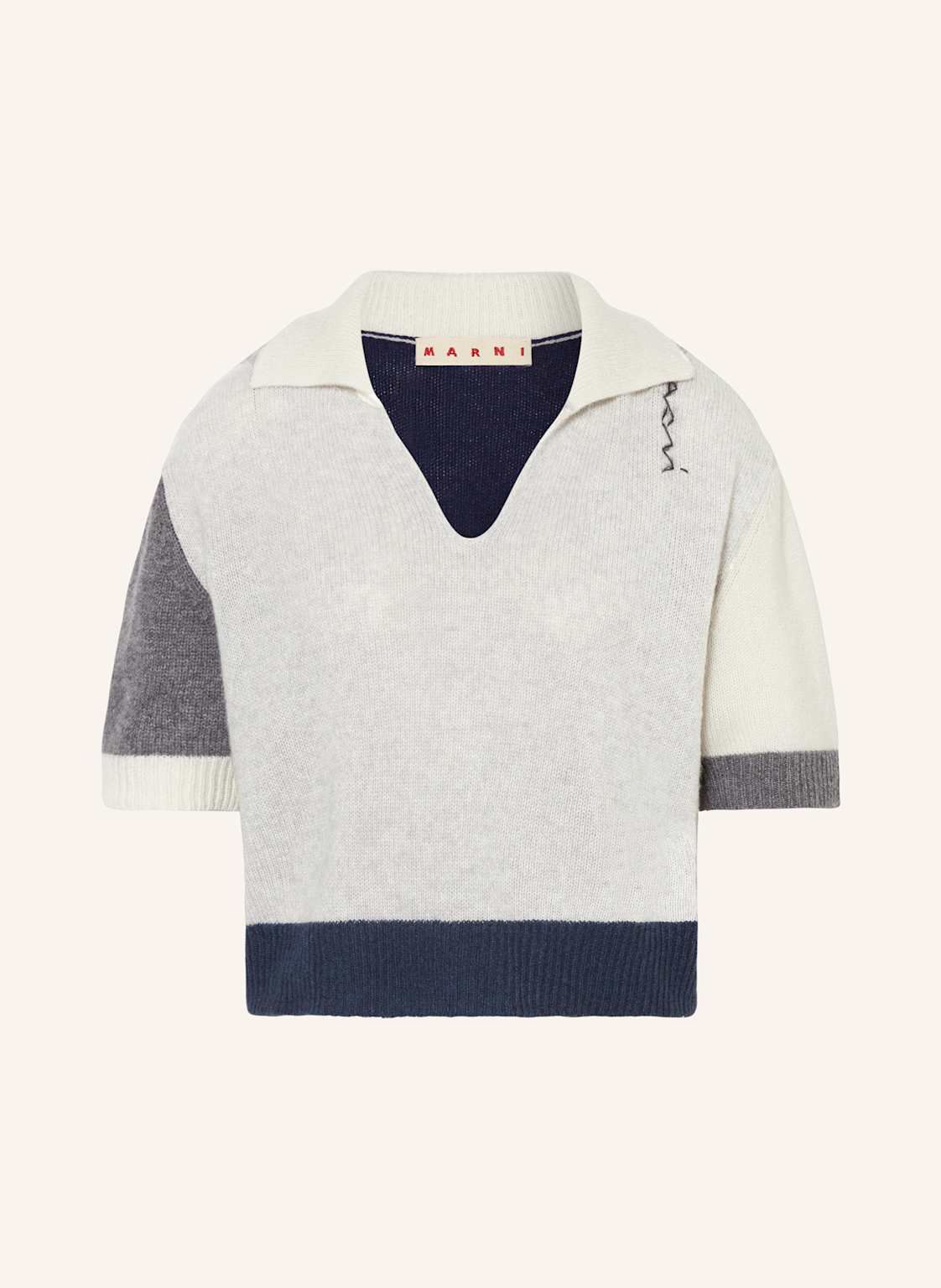 Marni Cashmere-Pullover grau von MARNI