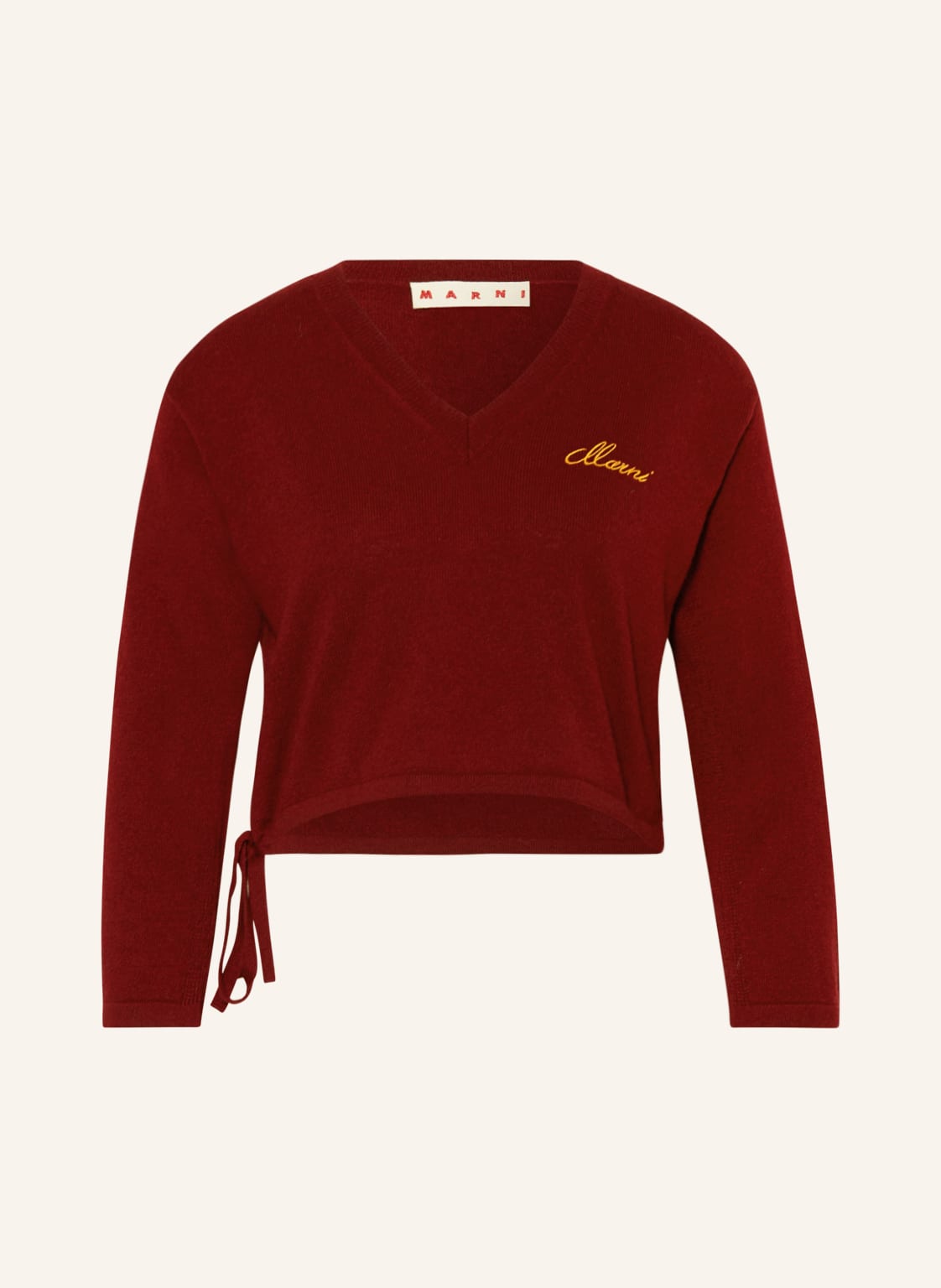 Marni Cashmere-Pullover rot von MARNI