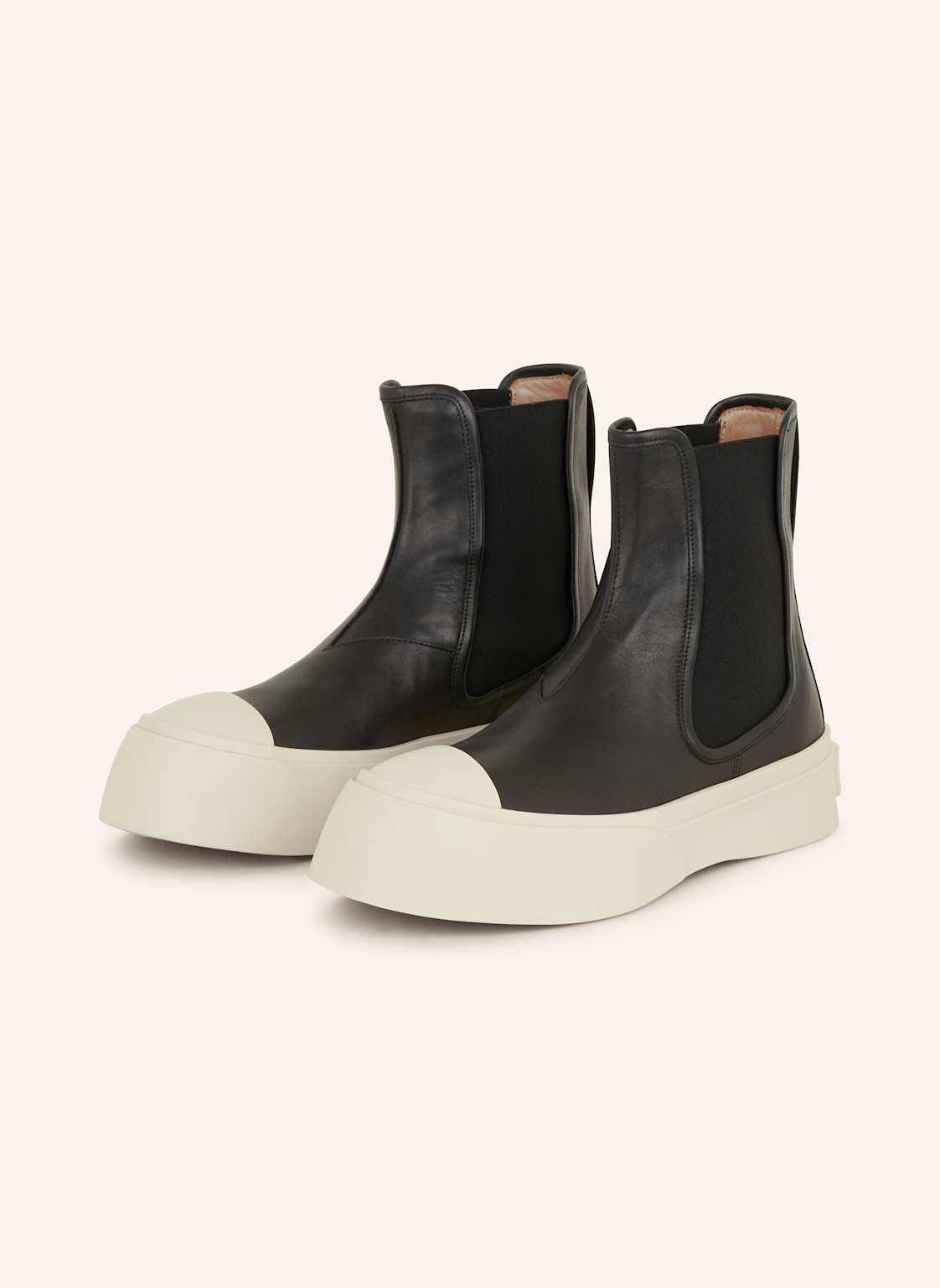 Marni Chelsea-Boots schwarz von MARNI