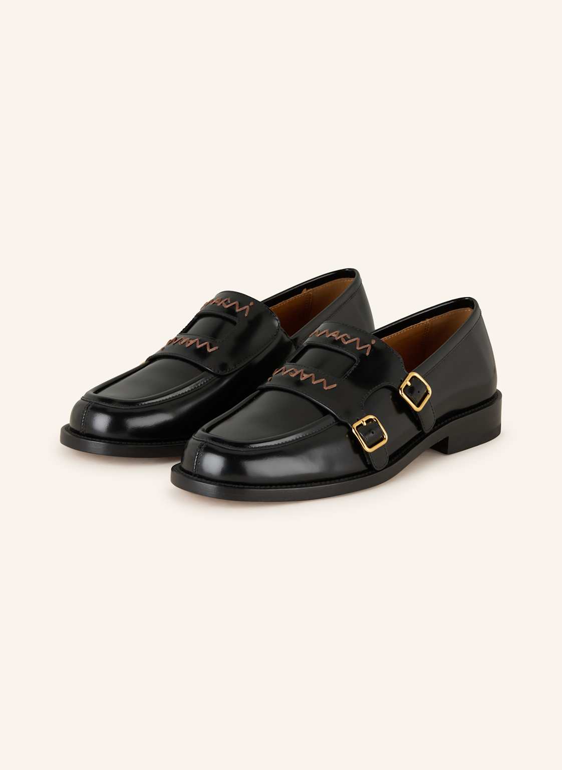 Marni Double-Monks schwarz von MARNI