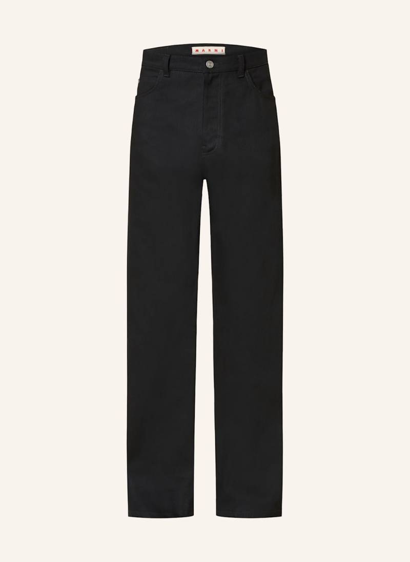 Marni Jeans Regular Fit schwarz von MARNI