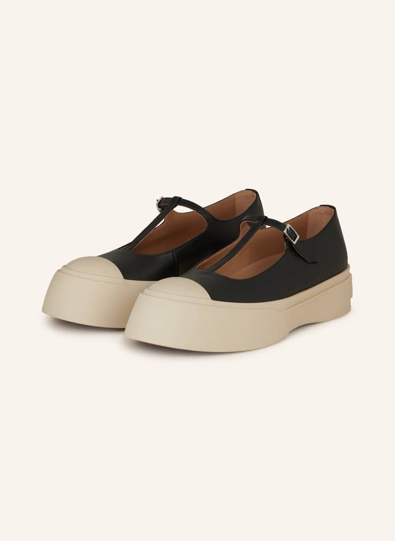 Marni Mary-Jane-Ballerinas schwarz von MARNI