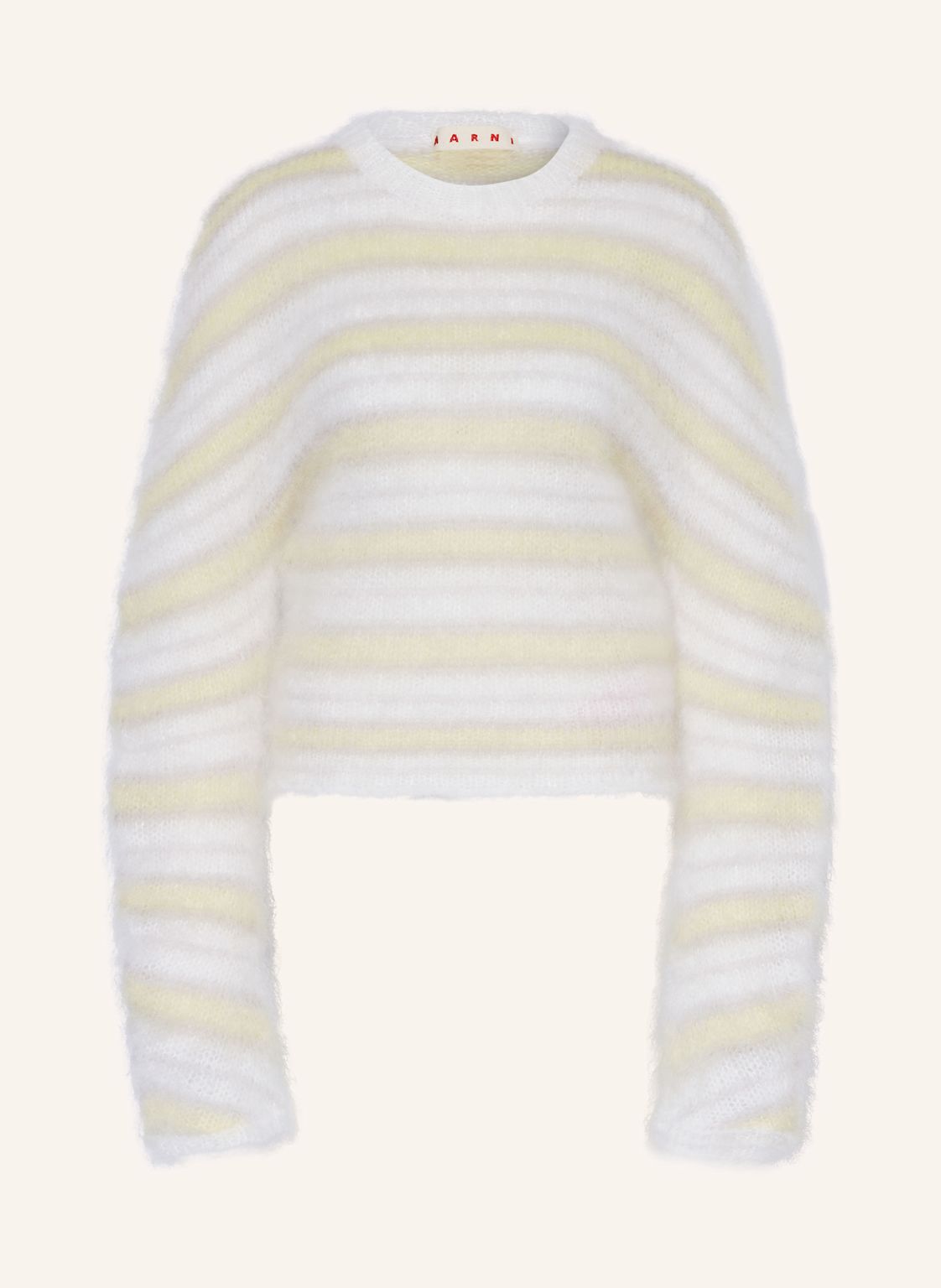 Marni Mohair-Pullover weiss von MARNI