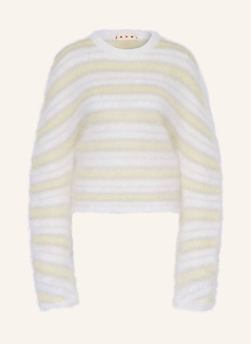 Marni Mohair-Pullover weiss Marni Mohair-Pullover weiss von MARNI