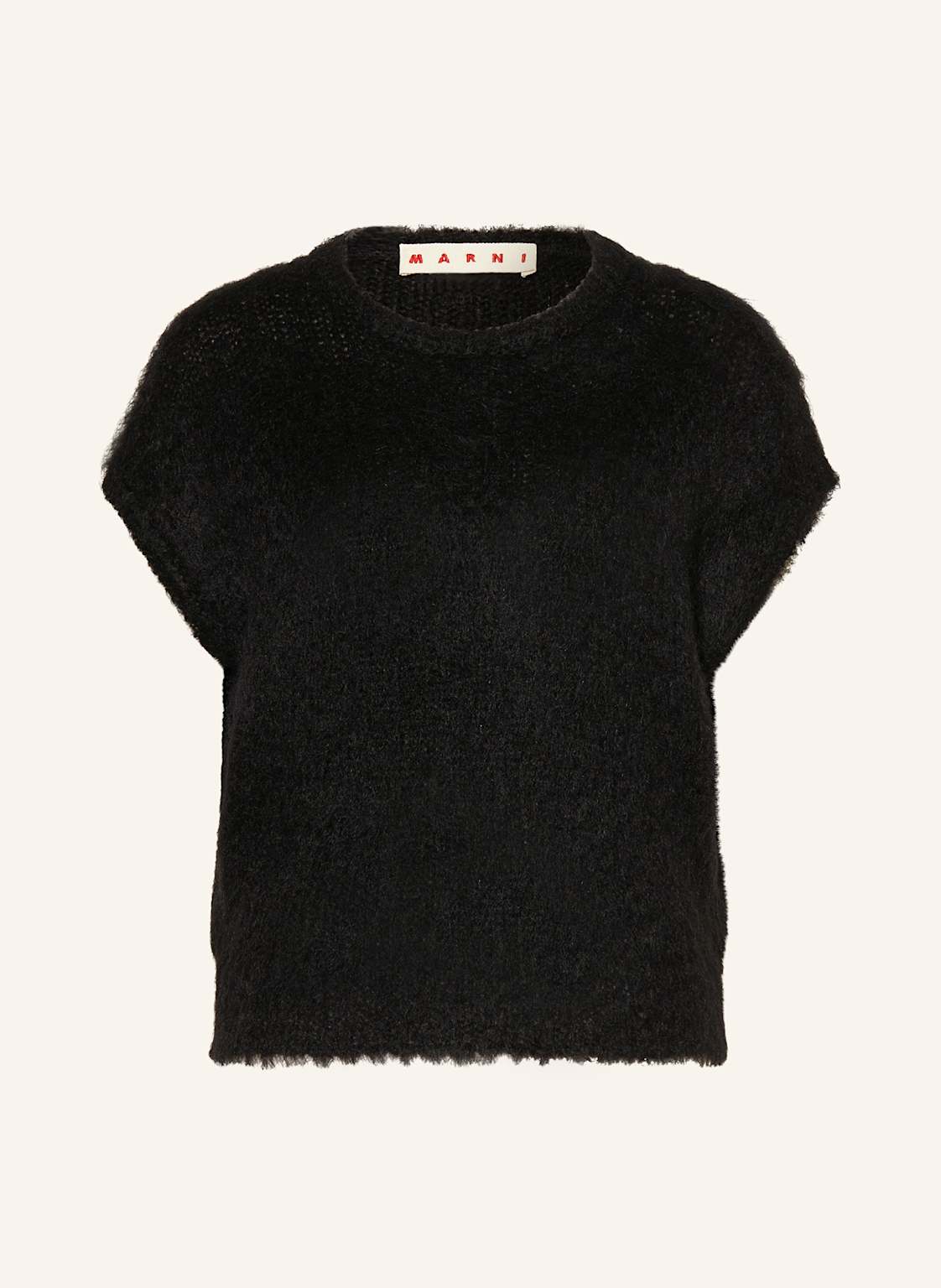 Marni Mohair-Pullunder schwarz von MARNI