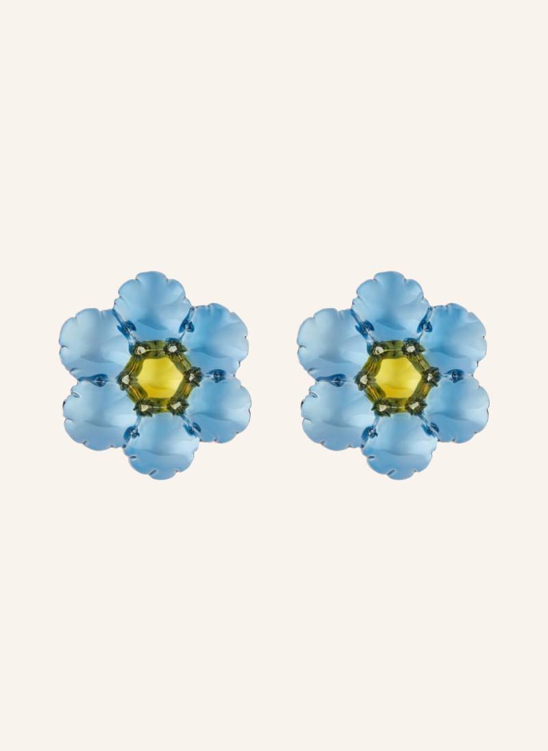 Marni Ohrclips blau von MARNI