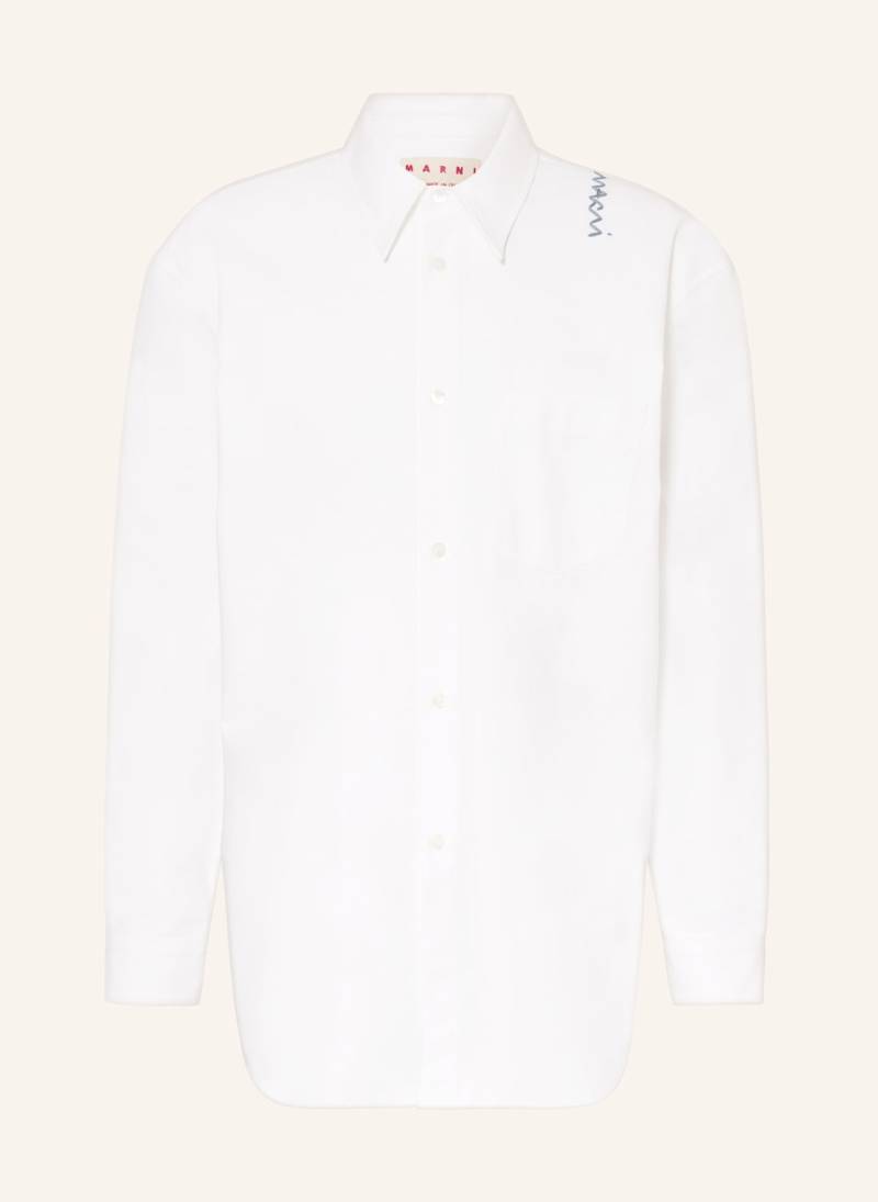 Marni Oxfordhemd Comfort Fit weiss von MARNI