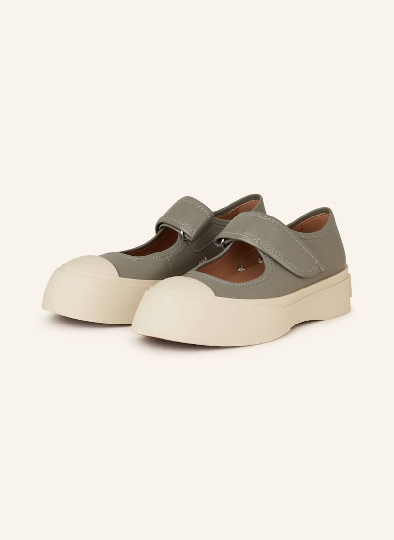 Marni Plateau-Ballerinas grau von MARNI