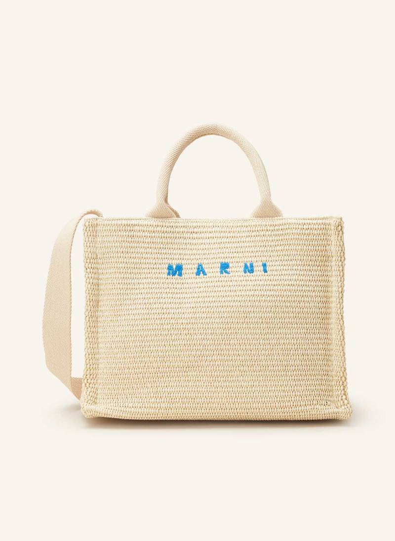 Marni Shopper Basket Small weiss von MARNI