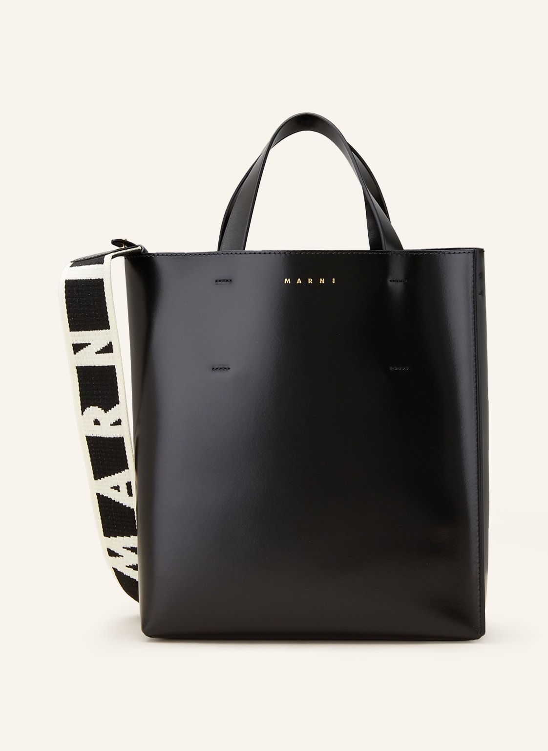 Marni Shopper Museo Soft Small schwarz Marni Shopper Museo Soft Small schwarz von MARNI
