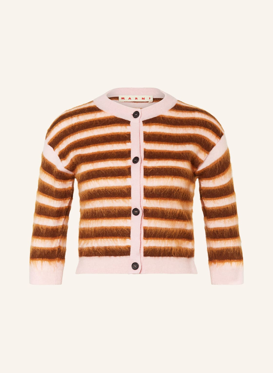 Marni Strickjacke Mit 3/4-Arm rosa Marni Strickjacke Mit 3/4-Arm rosa von MARNI