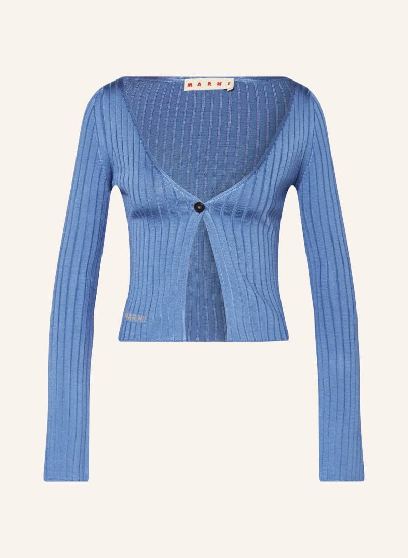 Marni Strickjacke blau von MARNI