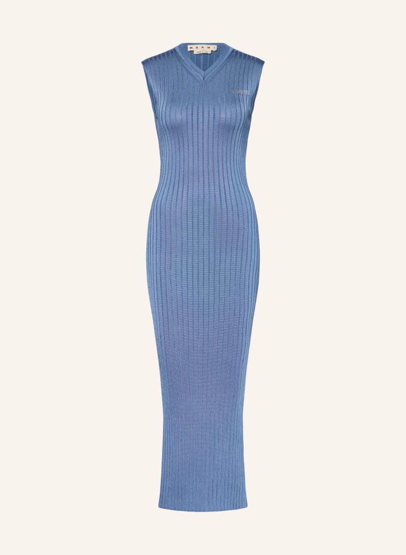 Marni Strickkleid blau von MARNI