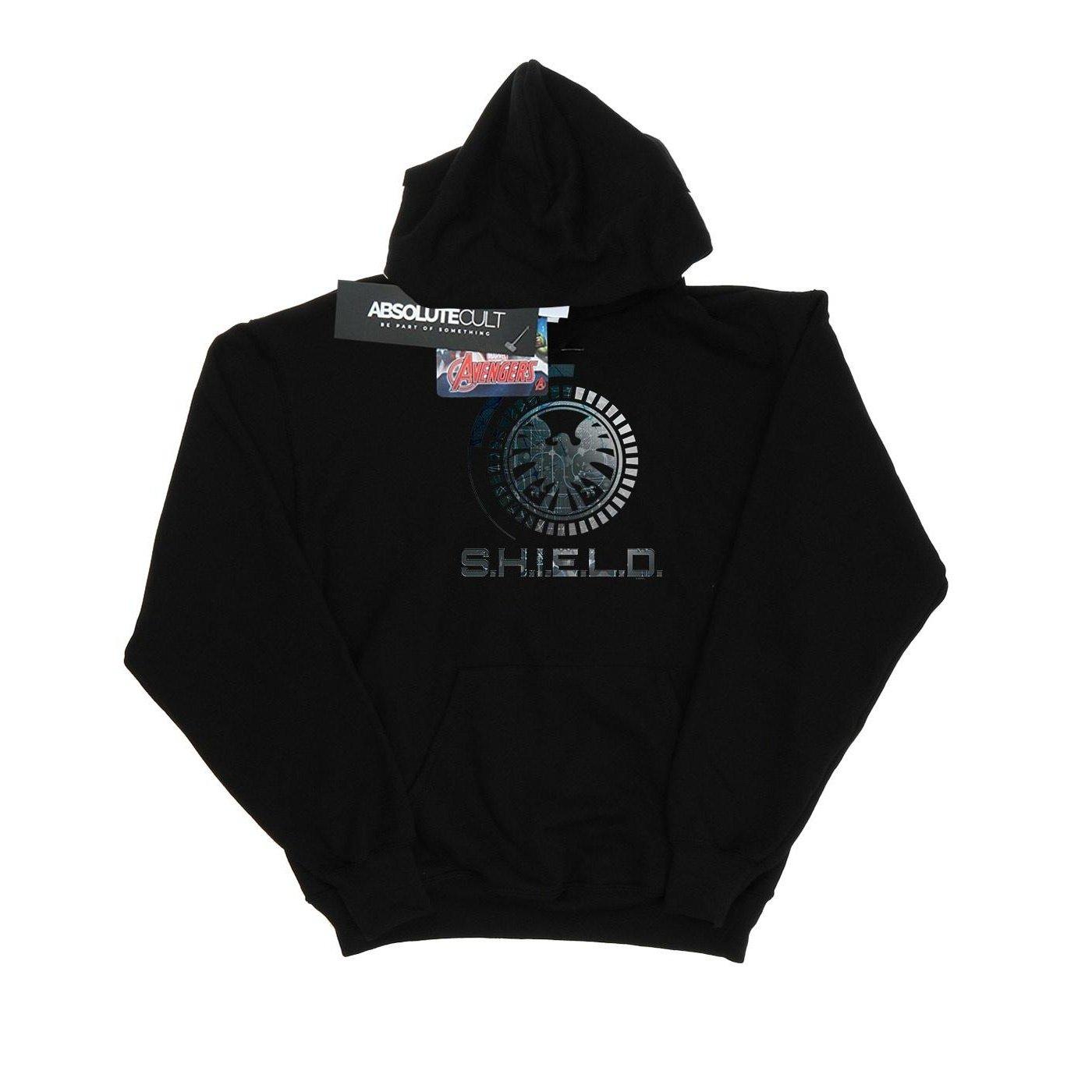 Agents Of Shield Circuits Kapuzenpullover Damen Schwarz M von MARVEL