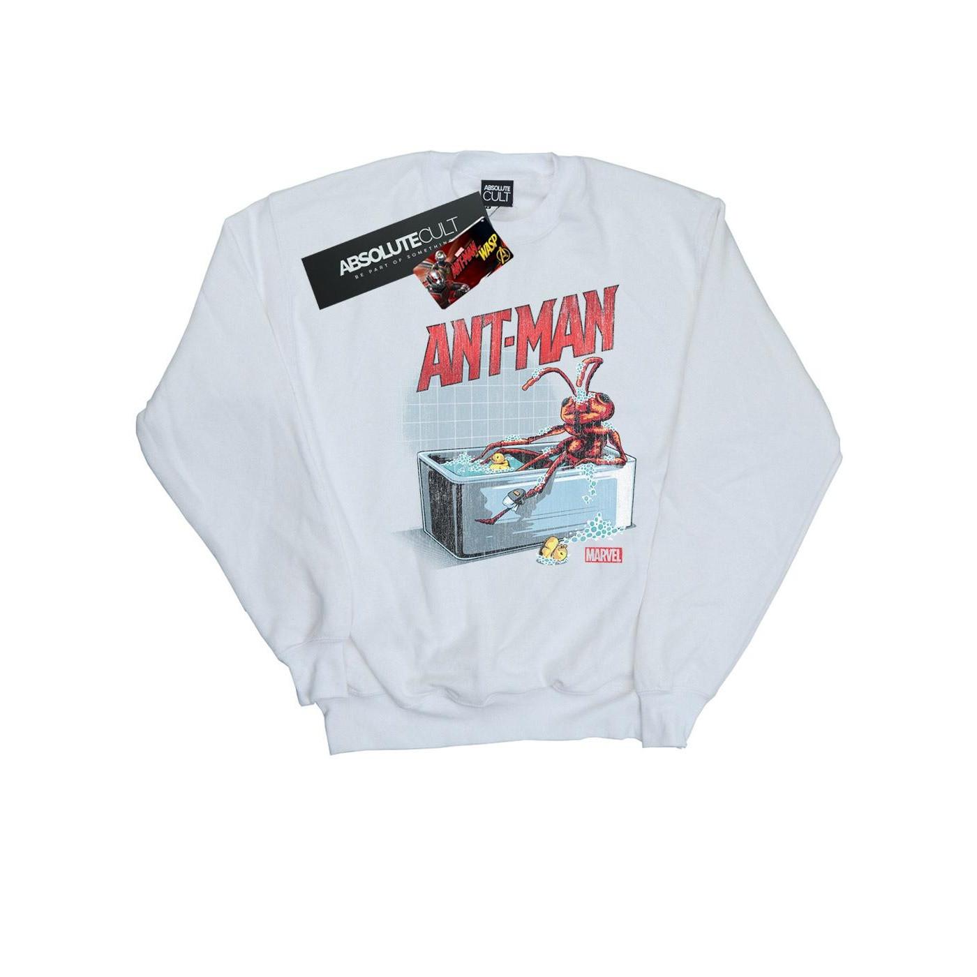 Antman And The Wasp Bathing Ant Sweatshirt Damen Weiss M von MARVEL