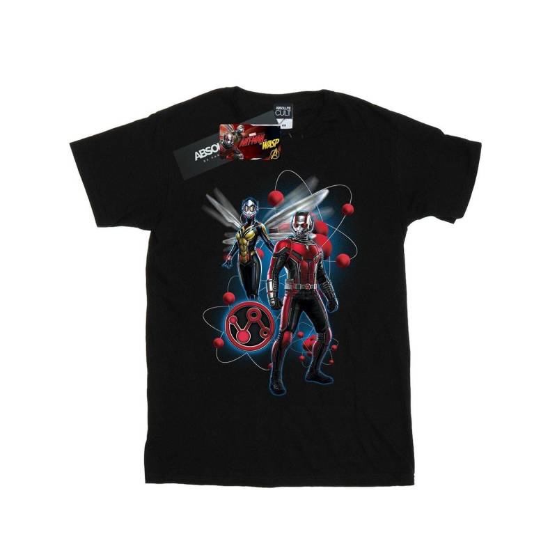 Antman And The Wasp Particle Pose Tshirt Herren Schwarz XXL von MARVEL