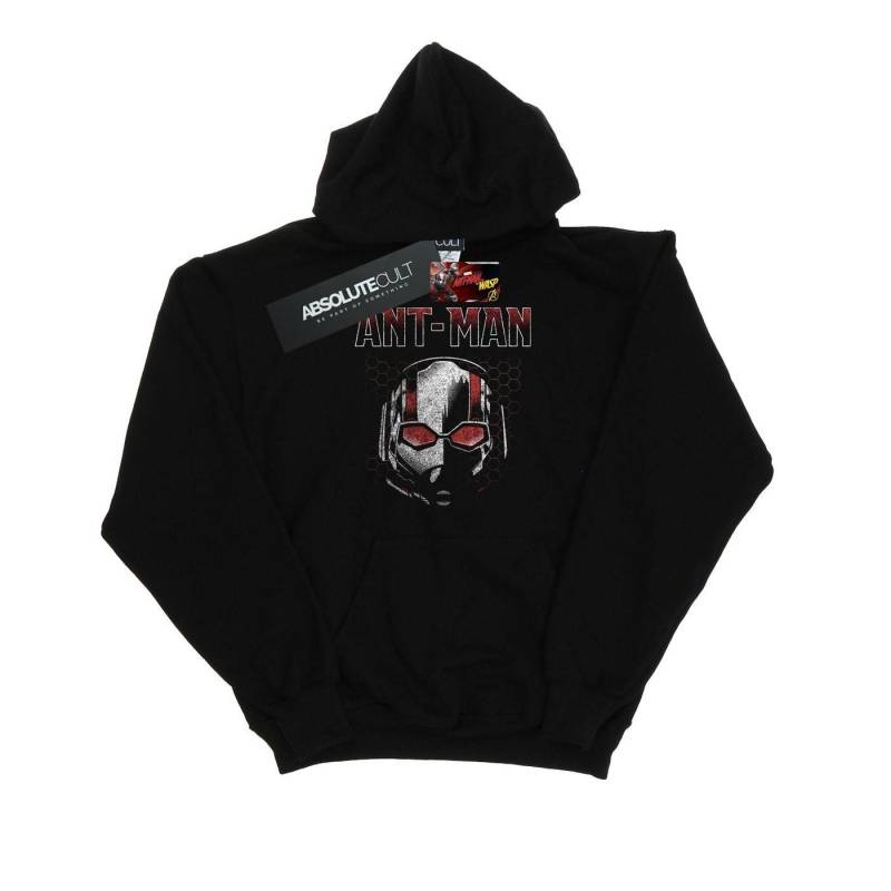 Antman And The Wasp Scott Mask Hexagon Kapuzenpullover Mädchen Schwarz 152-158 von MARVEL