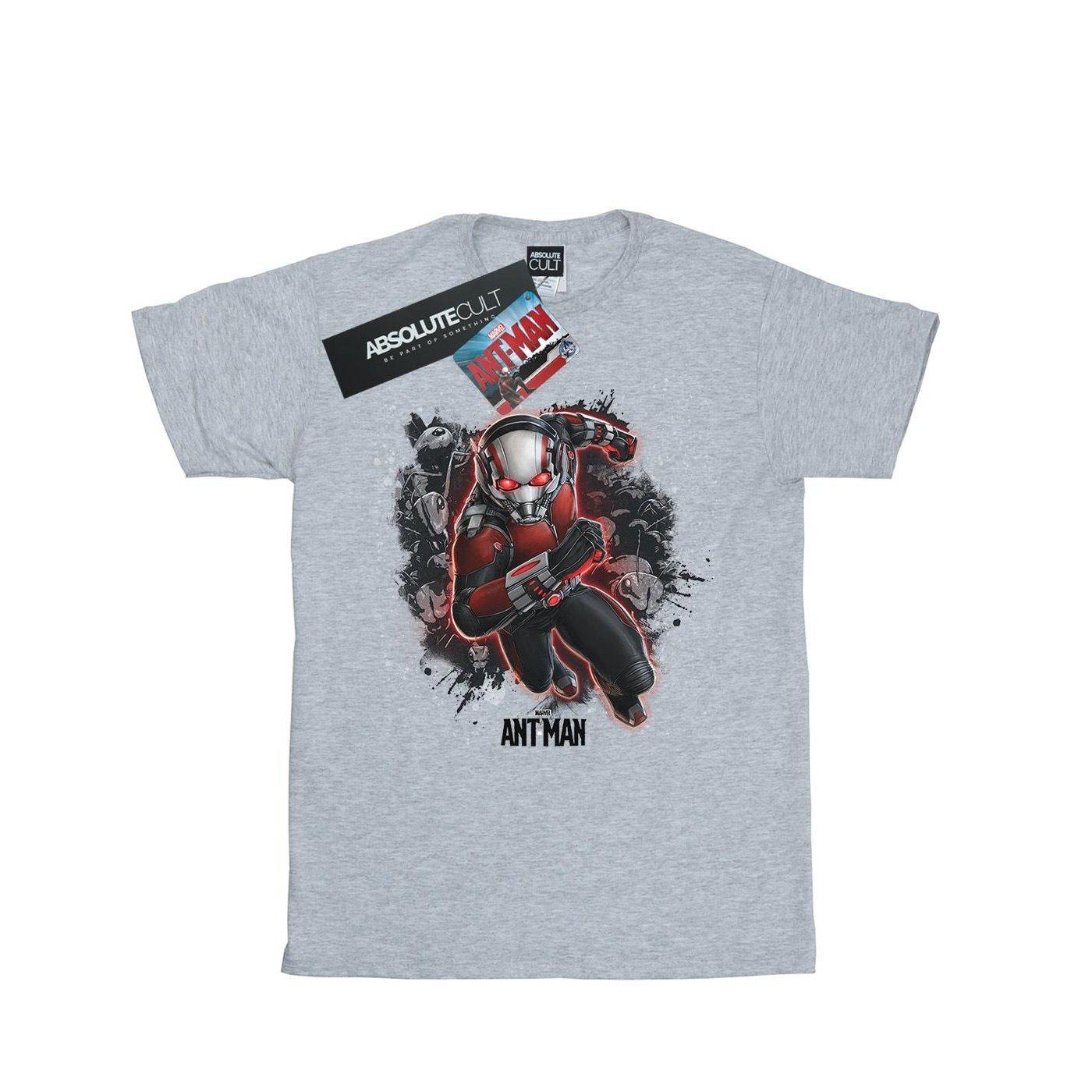 Antman Ants Running Tshirt Herren Grau S von MARVEL