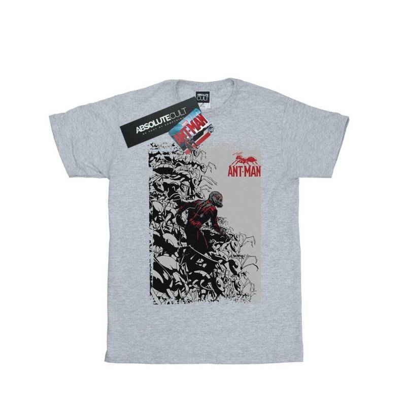 Antman Army Tshirt Herren Grau S von MARVEL