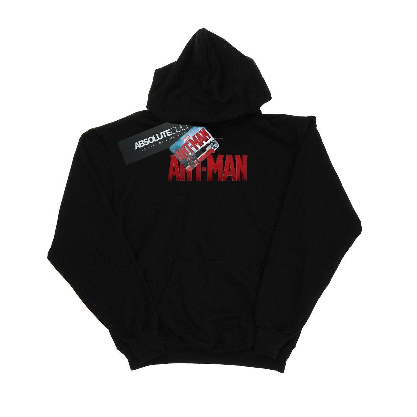 Antman Movie Logo Kapuzenpullover Damen Schwarz XXL von MARVEL