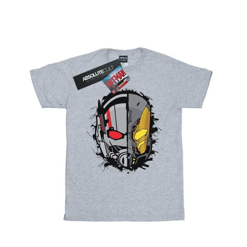 Antman Split Helmet Tshirt Herren Grau 3XL von MARVEL