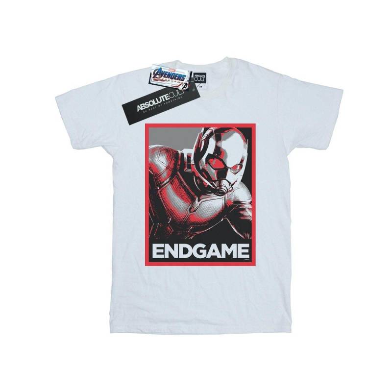 Avengers Endgame Antman Poster Tshirt Damen Weiss M von MARVEL