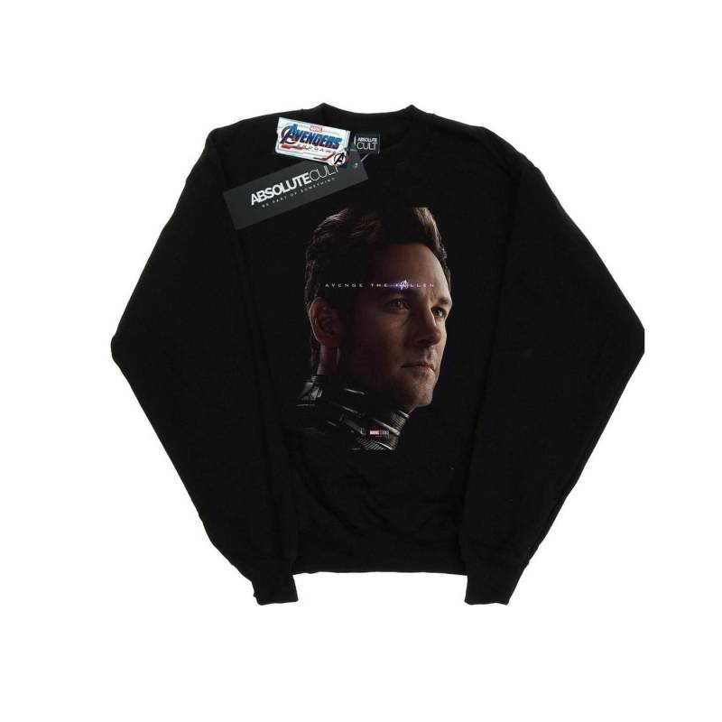 Avengers Endgame Avenge The Fallen Antman Sweatshirt Mädchen Schwarz 128 von MARVEL