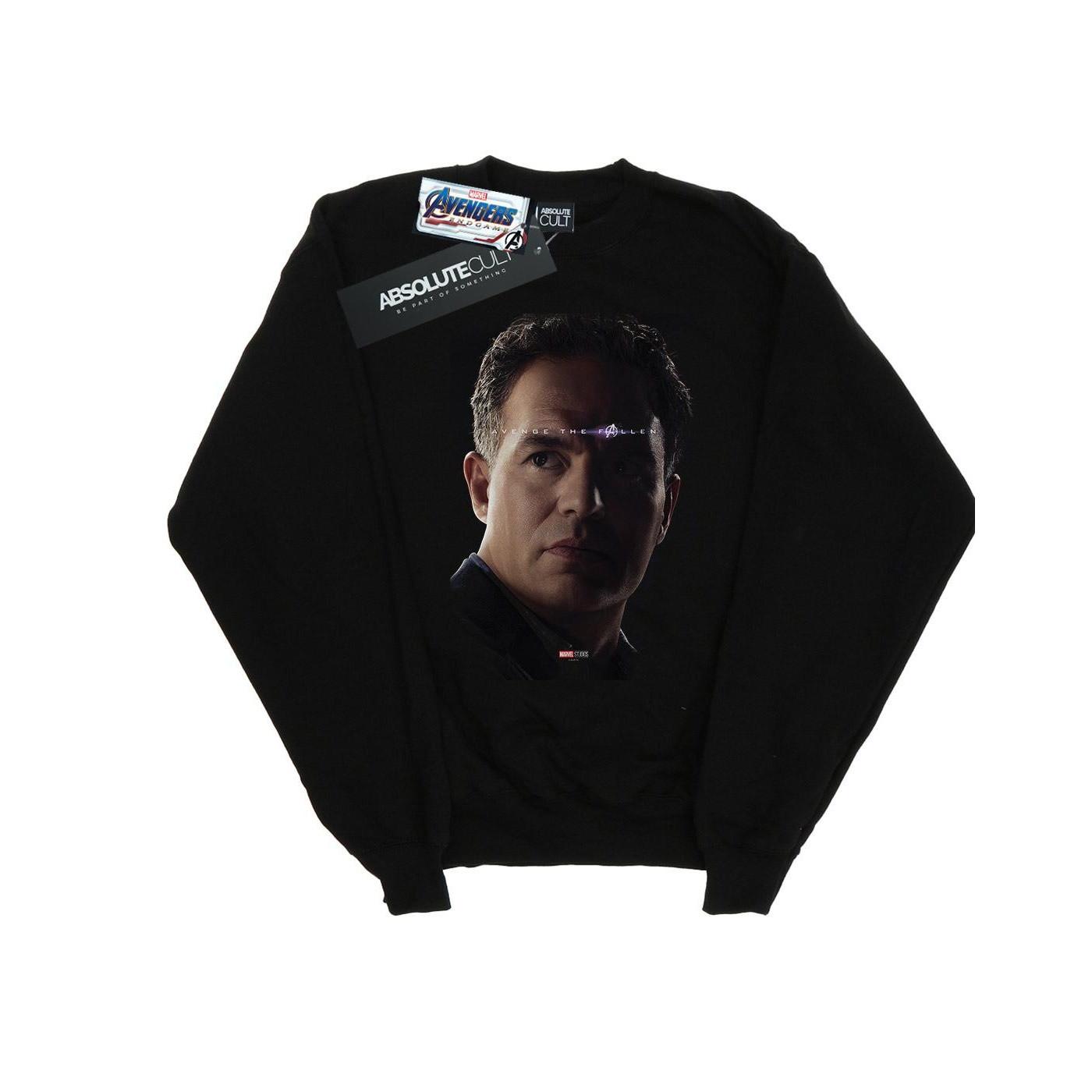 Avengers Endgame Avenge The Fallen Bruce Banner Sweatshirt Jungen Schwarz 116 von MARVEL