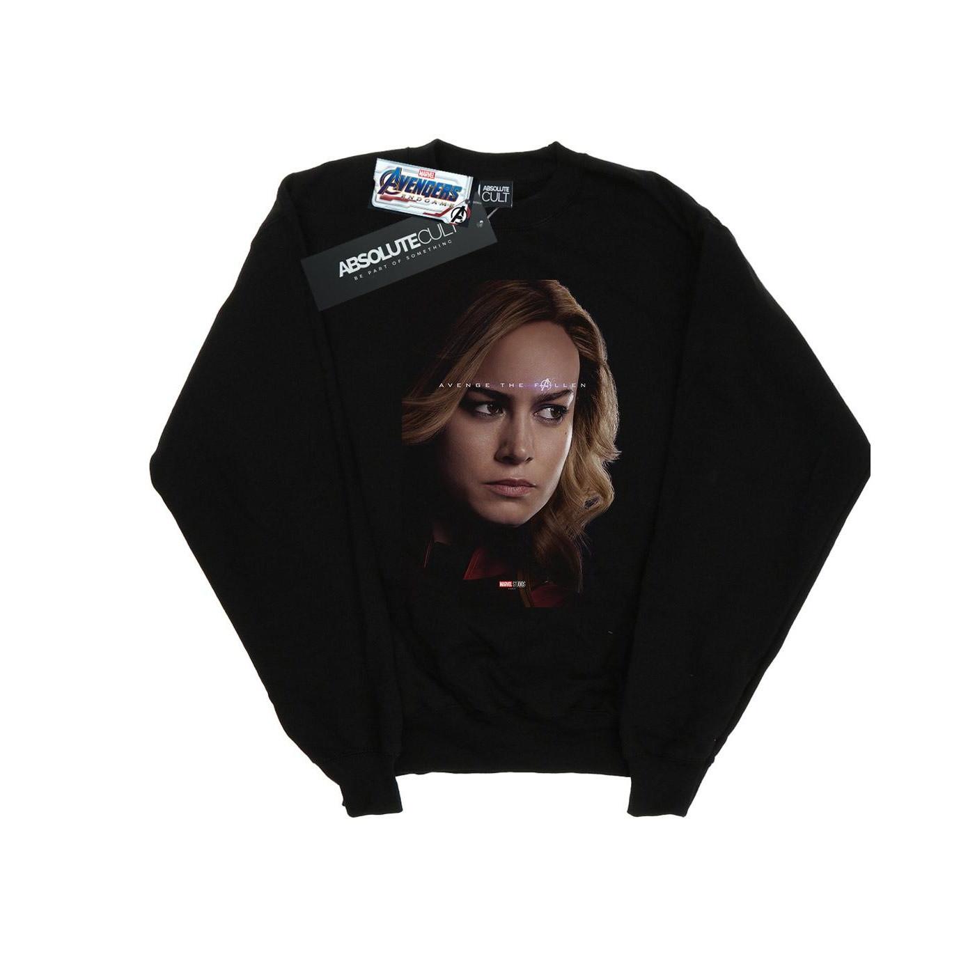 Avengers Endgame Avenge The Fallen Captain Sweatshirt Jungen Schwarz 116 von MARVEL