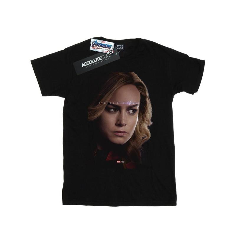 Avengers Endgame Avenge The Fallen Captain Tshirt Damen Schwarz XXL von MARVEL