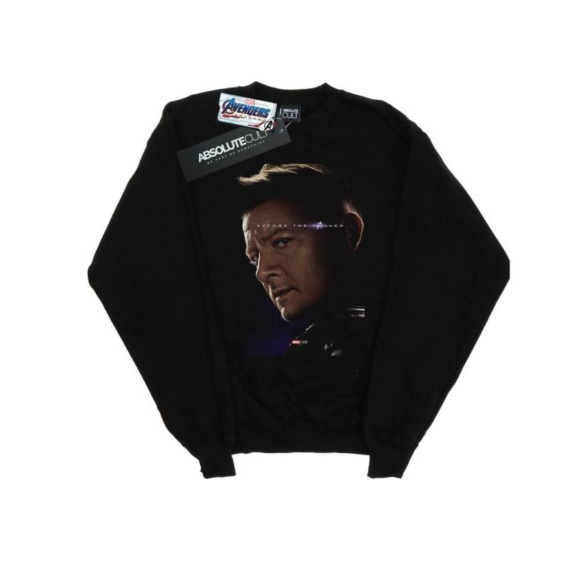 Avengers Endgame Avenge The Fallen Hawkeye Sweatshirt Jungen Schwarz 152-158 von MARVEL