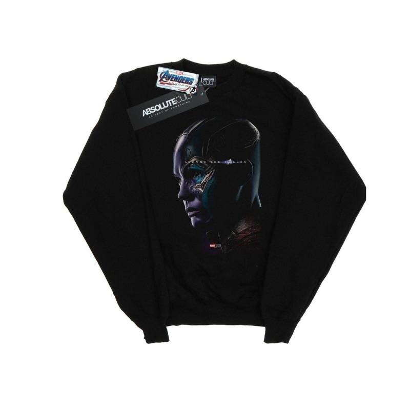 Avengers Endgame Avenge The Fallen Nebula Sweatshirt Mädchen Schwarz 128 von MARVEL