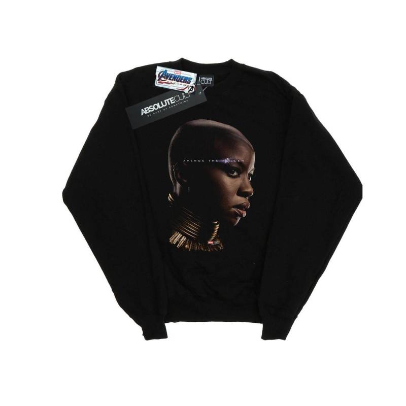 Avengers Endgame Avenge The Fallen Okoye Sweatshirt Jungen Schwarz 128 von MARVEL