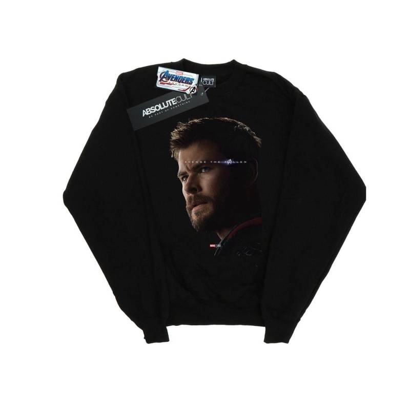 Avengers Endgame Avenge The Fallen Thor Sweatshirt Jungen Schwarz 116 von MARVEL