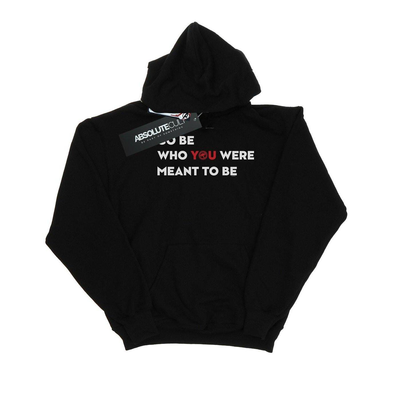 Avengers Endgame Be Who You Were Meant To Be Kapuzenpullover Damen Schwarz S von MARVEL