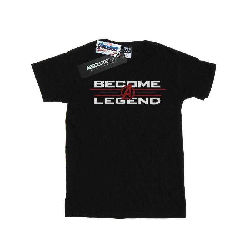 Avengers Endgame Become A Legend Tshirt Damen Schwarz M von MARVEL