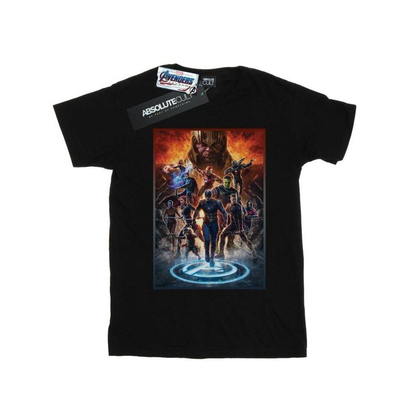 Avengers Endgame Heroes At War Tshirt Damen Schwarz 4XL von MARVEL